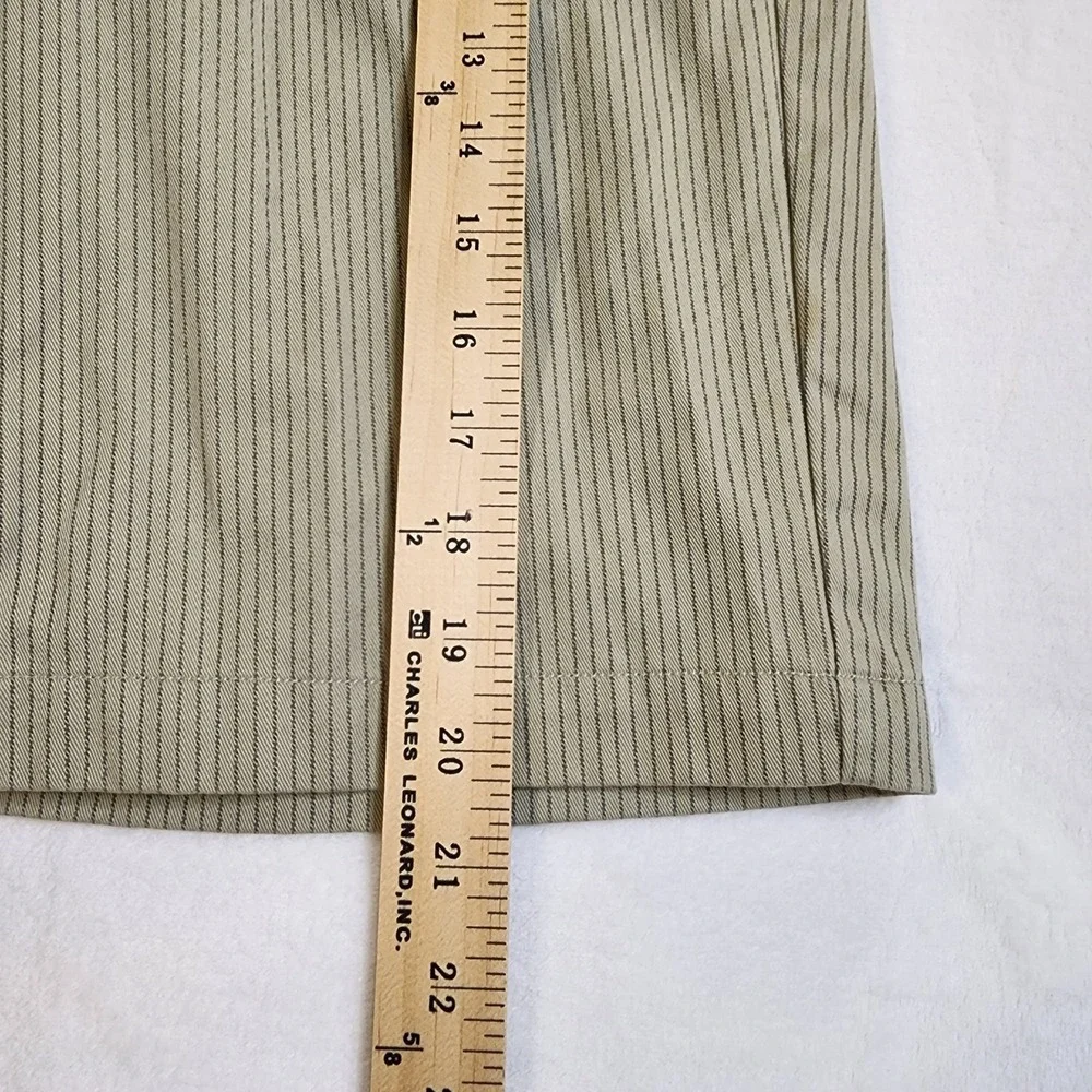 Volcom Frickin Stripe Chino Pinstripe Shorts Y2K Vintage Skater Style Mens 30
